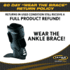 The Ultra Ankle Ultra High-5® ankle brace is designed to provide maximum support and protection for individuals dealing with chronic ankle instability, ankle arthritis, or recovering from moderate to severe ankle injuries.