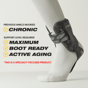 ultra ankle-ultra high 5-ankle brace-ankle injury recovery-ankle instability