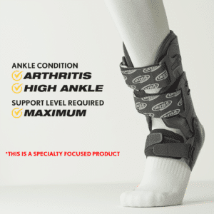ultra cts-ankle brace-ankle arthritis-high ankle sprain