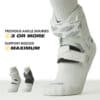 Recover faster and stay on your feet with the Ultra Zoom® Ankle Brace — designed not just to protect your ankle, but to actively relieve pain and support healing after an injury. Whether you're dealing with a mild sprain or managing chronic ankle instability, the Ultra Zoom helps you get back to what you love by reducing strain on healing ligaments and allowing for protected movement.