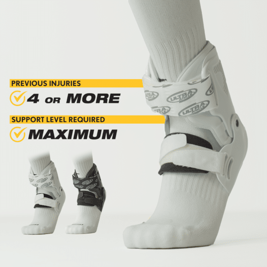 ultra zoom-white ankle brace-ankle injury recovery