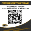 fitting instructions-ultra ankle-ultra high 5-ankle brace