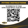 fitting instructions-ultra ankle-ultra zoom-ankle brace