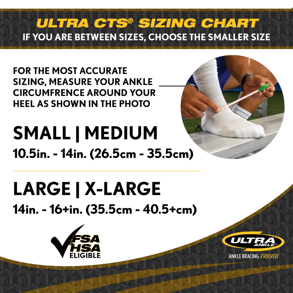 Ultra CTS® Ankle Brace for Arthritis & High Ankle Sprains | Ultra Ankle