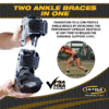 Ultra CTS Ankle Brace – Best in Class Ankle Joint Stability for Acute Injuries, High Ankle Sprains & Arthritis – Orthopedic Grade Construction and Hinged-Cuff Design for Stability & Comfort While Reducing Weight Bearing Pain.