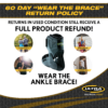 Ultra Zoom Ankle Brace – Hinge Design Promotes Faster Healing and Accelerated Recovery with Natural Protected Movement to promote Early Activity After Injury and Prevent Future Injuries in Life and Sport.