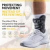 Ultra CTS ankle brace designed to help people with ankle arthritis move with less pain while preserving natural ankle movement.