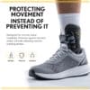 Ultra High-5 ankle brace designed to protect natural ankle movement while helping prevent ankle rolls during hiking and everyday activities.