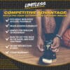 Feature comparison showing Ultra Zoom ankle brace’s competitive edge