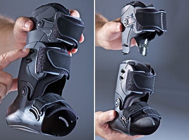 detachable shell ankle brace