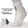The Ultra 360® locks your ankle in place while the figure-8 straps provide 360º of ankle support to help heal from ankle injury and to prevent excessive ankle rolling. The multi-adjustable design allows you to customize your level of support while you heal.