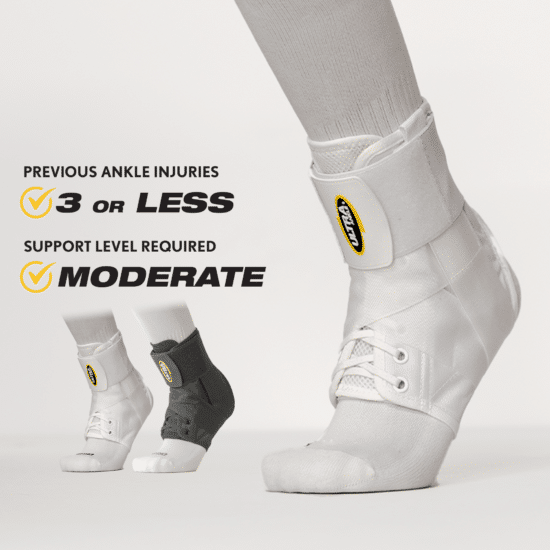 ultra ankle-ultra 360-white ankle brace-lace up