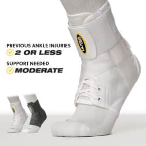 Ultra 360® Lace-Up Ankle Brace for Stability, Sprain Support & Everyday Wear