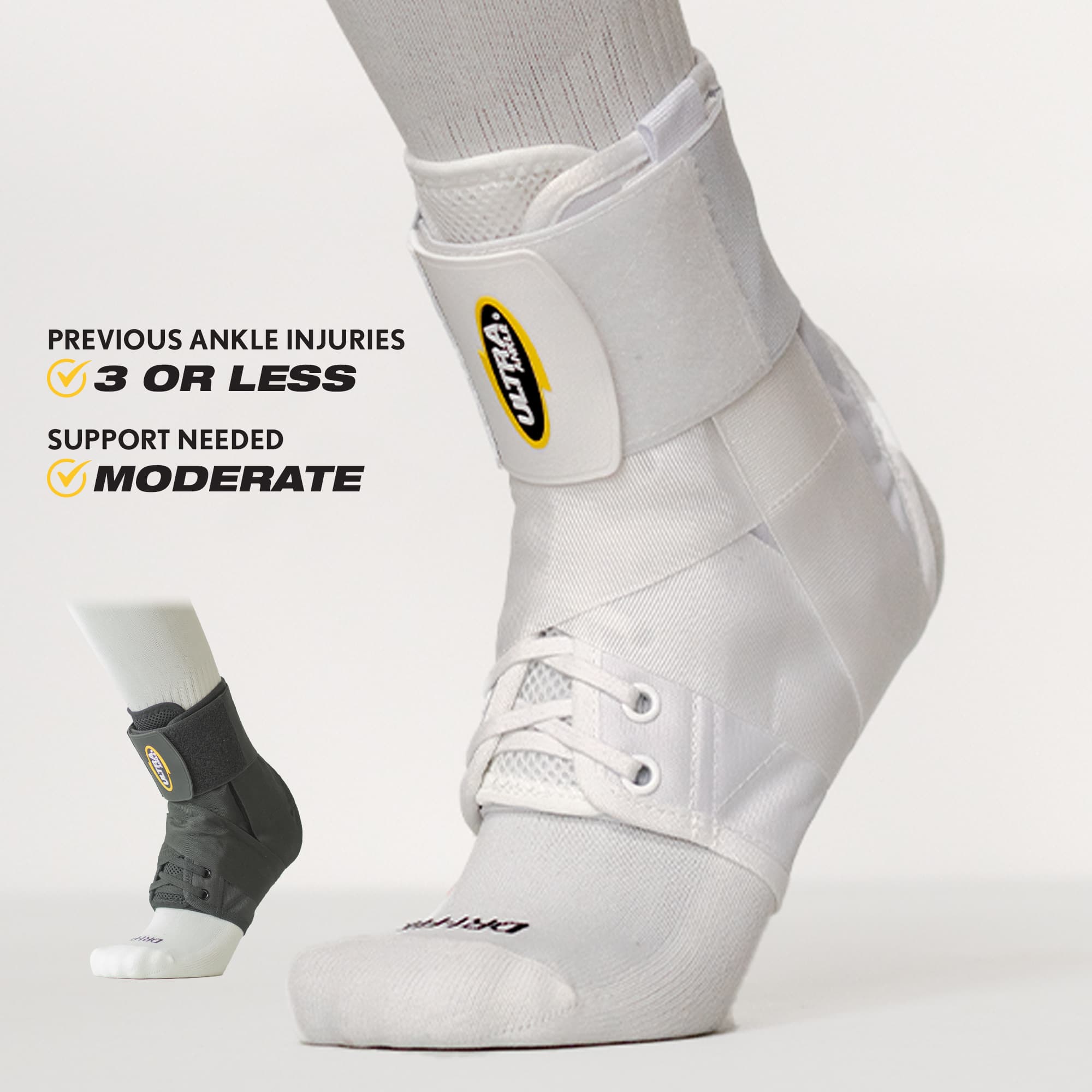 Ultra 360® Lace-Up Ankle Brace for Everyday Support | Ultra Ankle