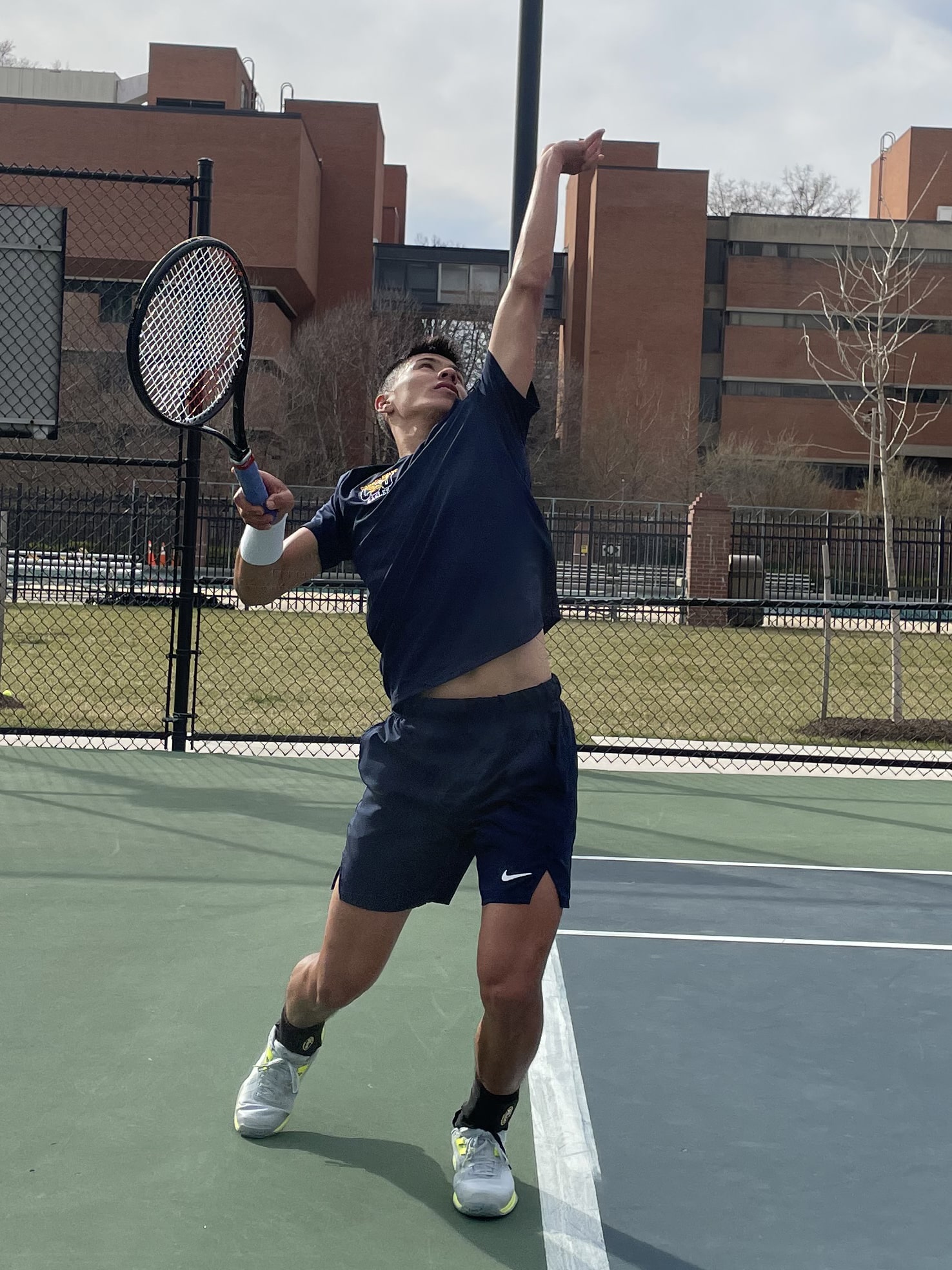 Rick Nieke Coppin State Tennis