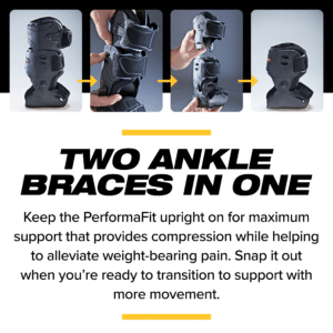 Ultra CTS Ankle Brace for compression and weight bearing pain