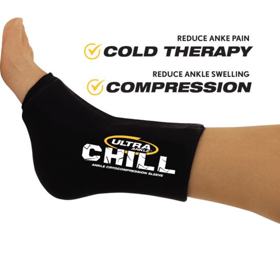 ultra ankle-ultra chill-cold compression-ankle injury treatment